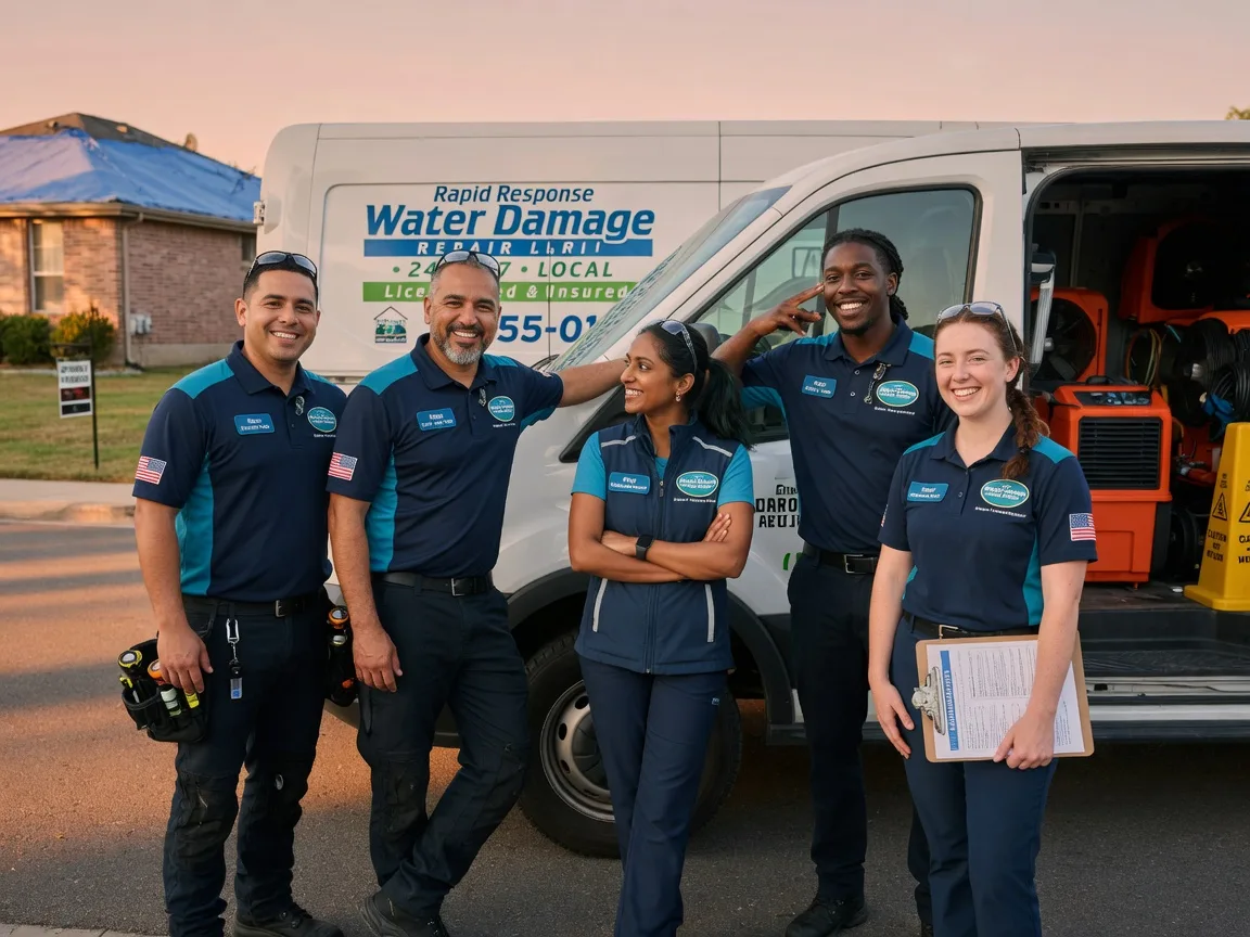 Water Damage Restoration company in Damon, TX